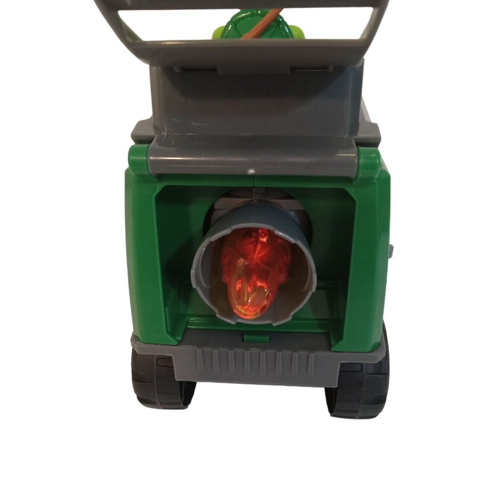 Funrise Thrash N Battle Garbage Truck Boys Green 2023 TMNT Sounds Light Up - Picture 3 of 5